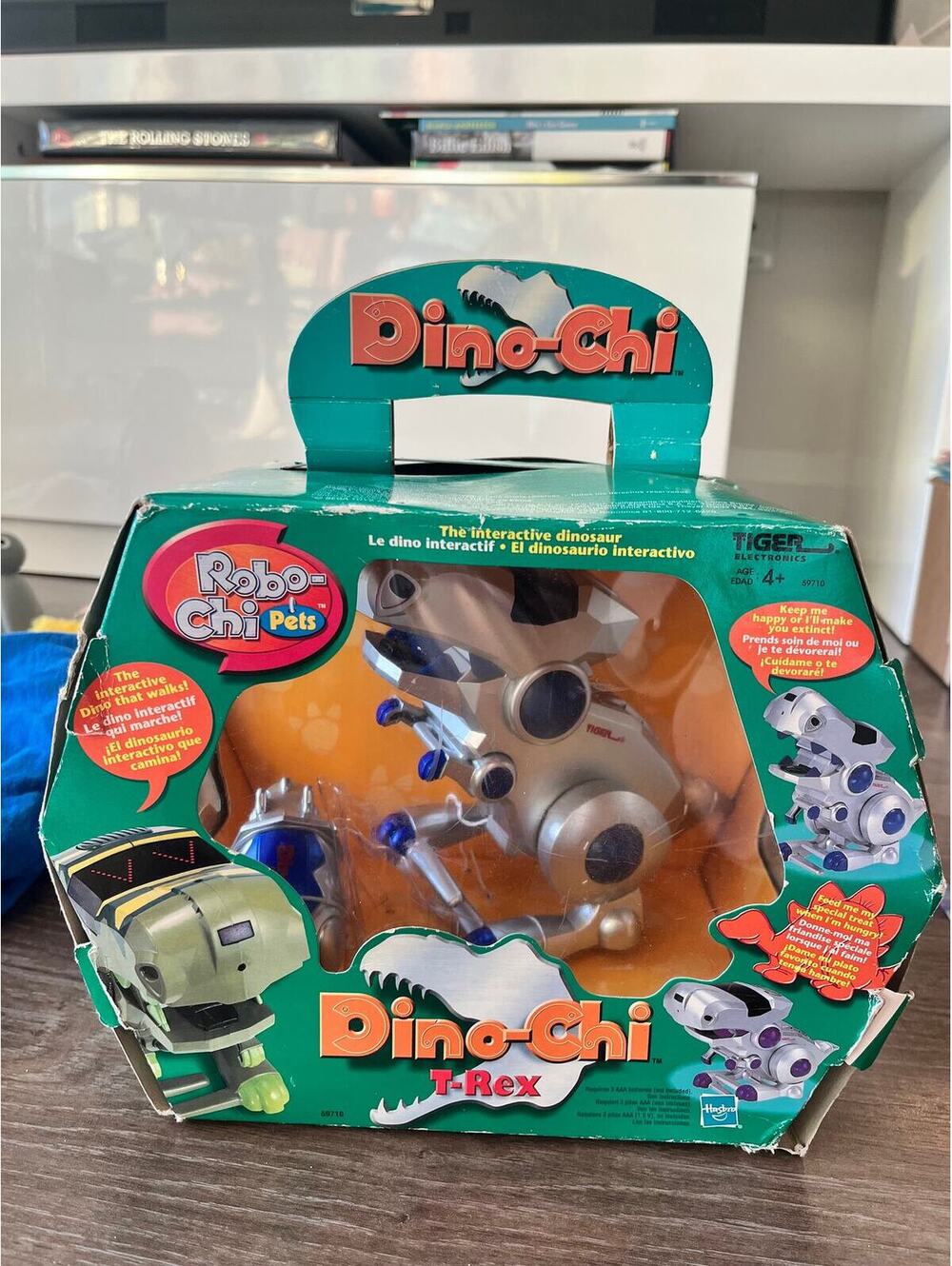 2001 Vintage Dino-chi T-Rex Tiger Electronics Dinosaur Original Packaging